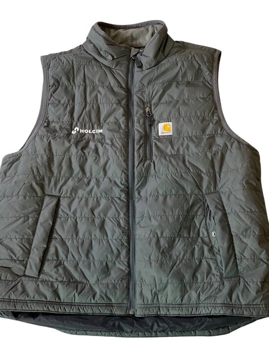 Carhartt Other - Carhartt Mens Rain Defender Insulated Vest Dark Gray Release XL